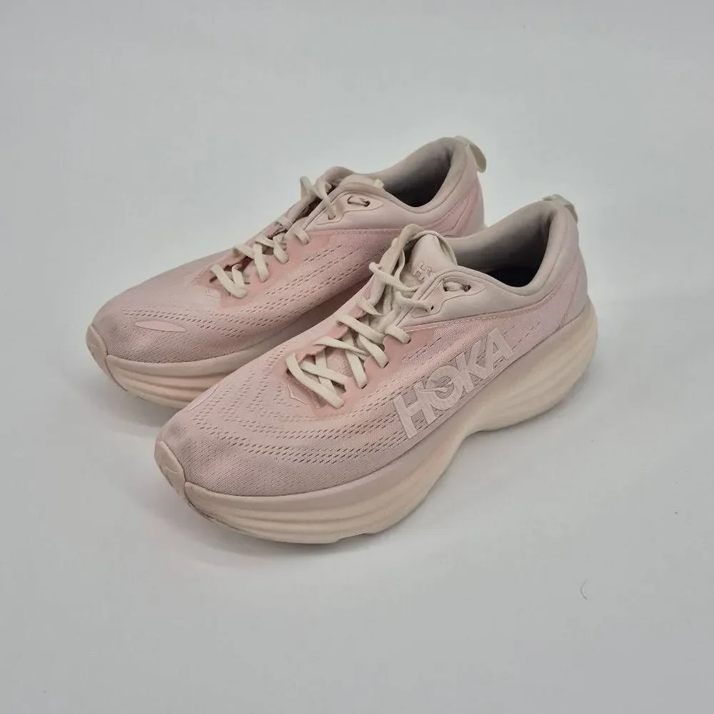 HOKA Women's Bondi 8 Sneakers Pink Size 11